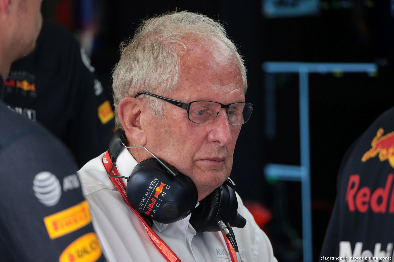 GP BELGIO, 30.08.2019 -  Prove Libere 2, Helmut Marko (AUT), Red Bull Racing, Red Bull Advisor