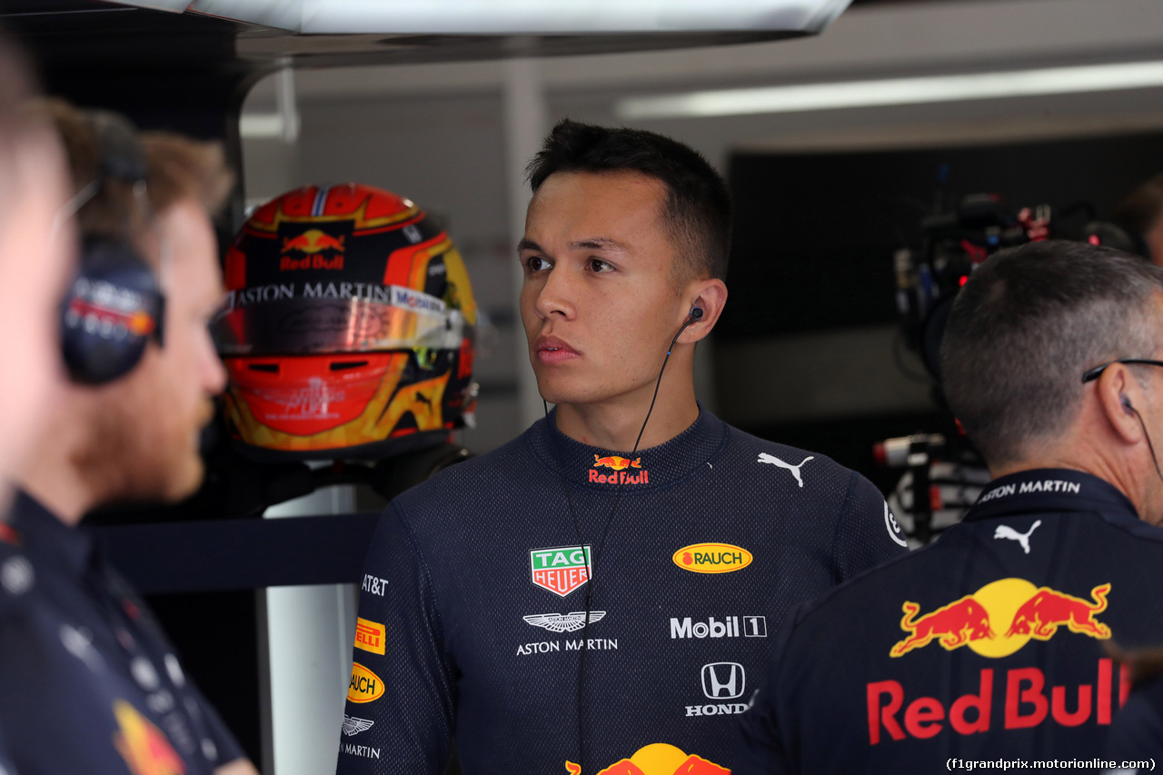 GP BELGIO, 30.08.2019 -  Prove Libere 2, Alexander Albon (THA) Red Bull Racing RB15