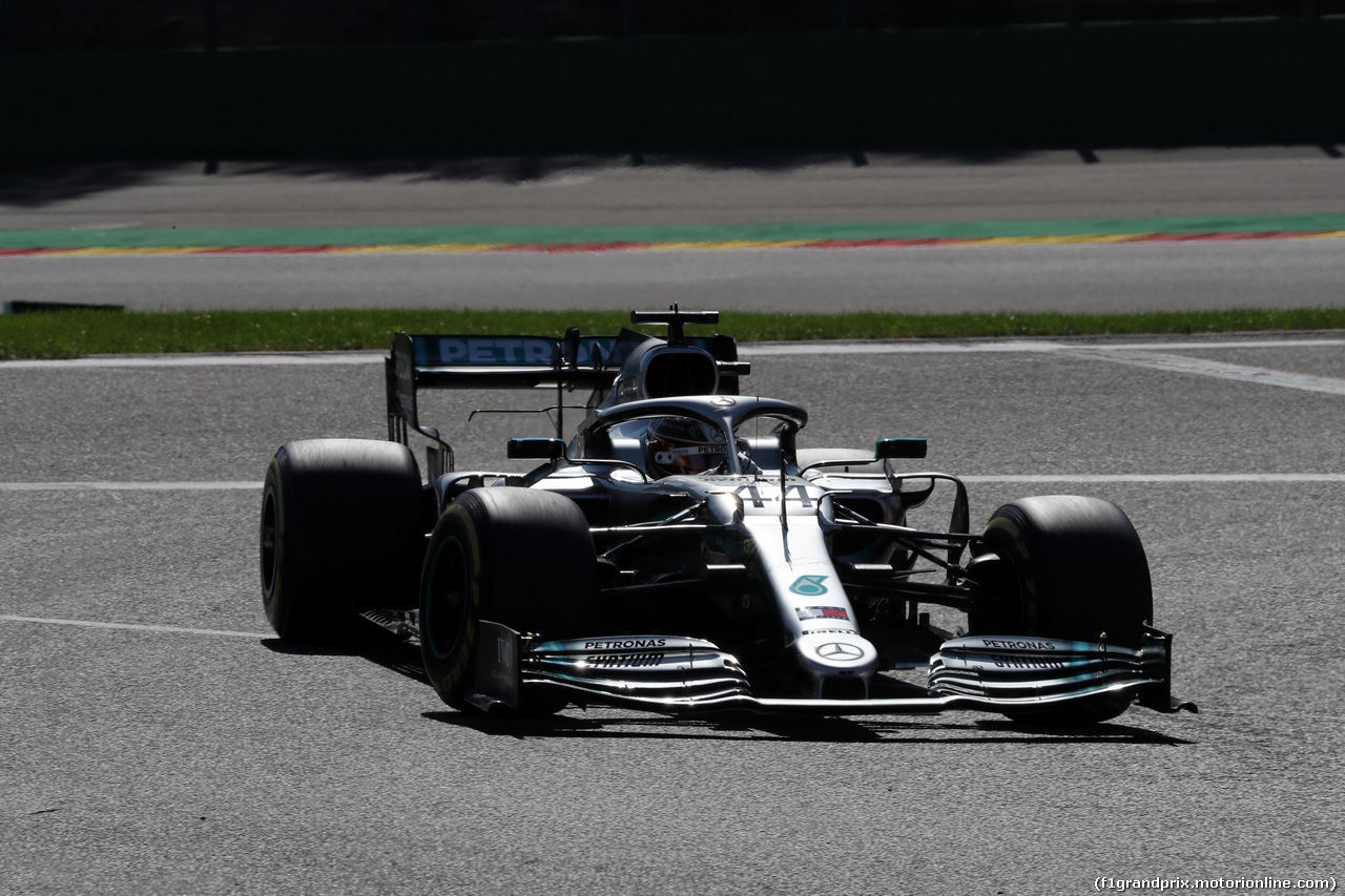 GP BELGIO, 30.08.2019 -  Prove Libere 2, Lewis Hamilton (GBR) Mercedes AMG F1 W10