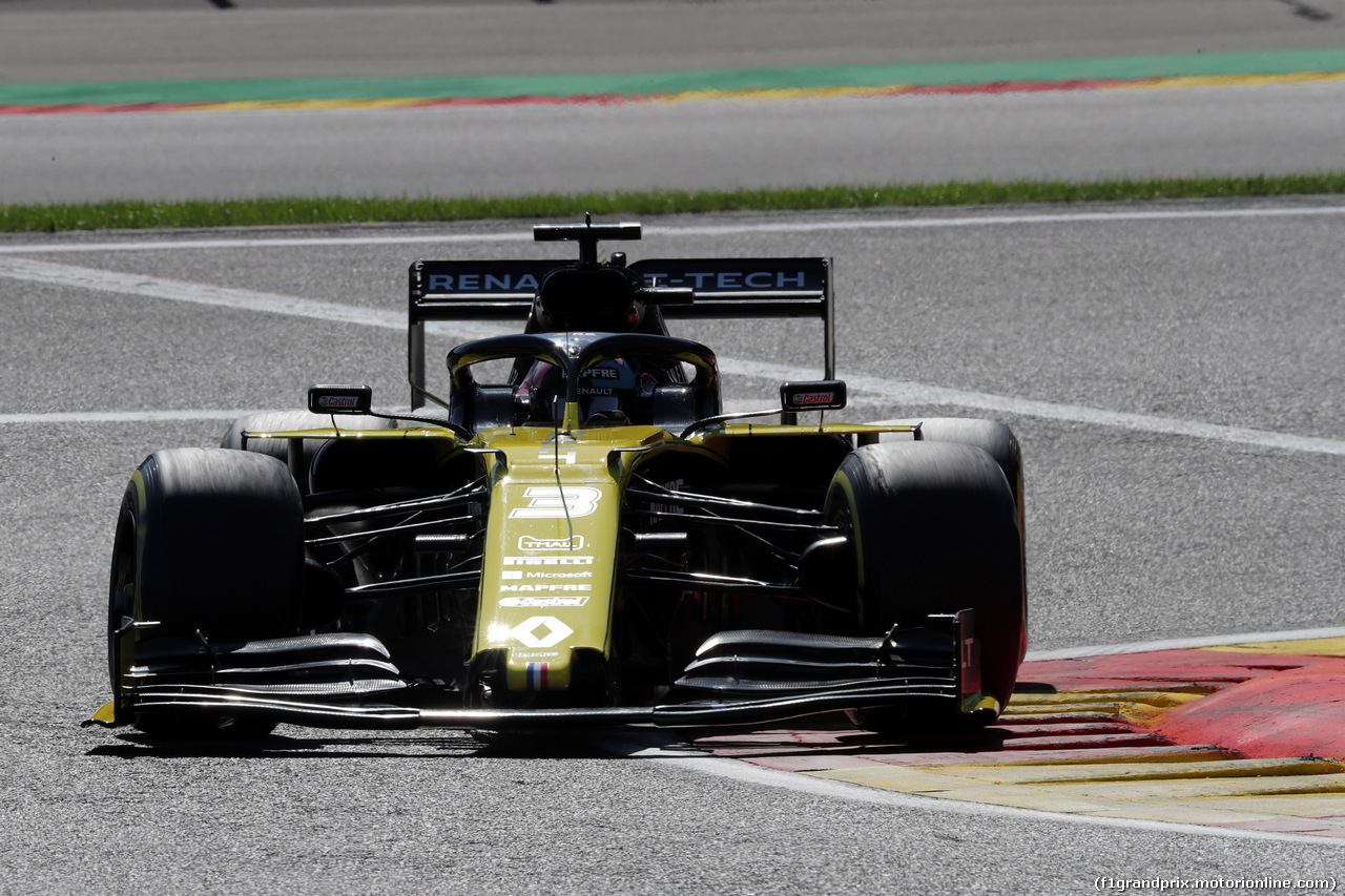 GP BELGIO, 30.08.2019 -  Prove Libere 2, Daniel Ricciardo (AUS) Renault Sport F1 Team RS19