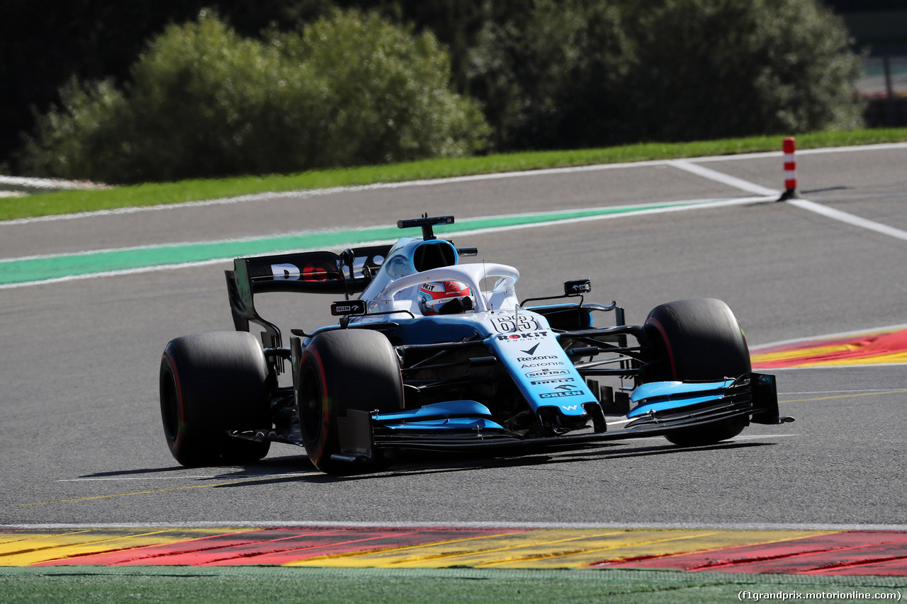 GP BELGIO, 30.08.2019 -  Prove Libere 2, George Russell (GBR) Williams Racing FW42