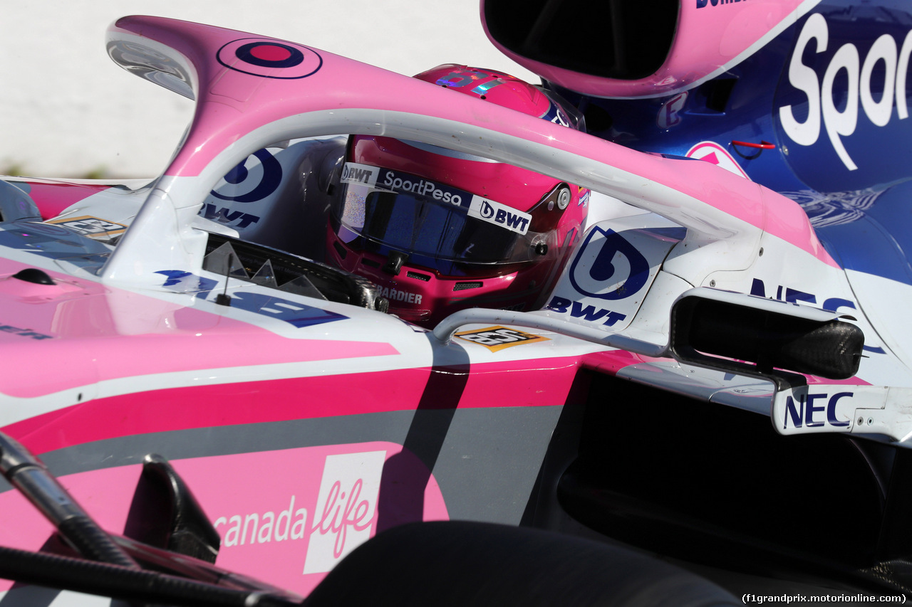 GP BELGIO, 30.08.2019 -  Prove Libere 2, Lance Stroll (CDN) Racing Point F1 Team RP19