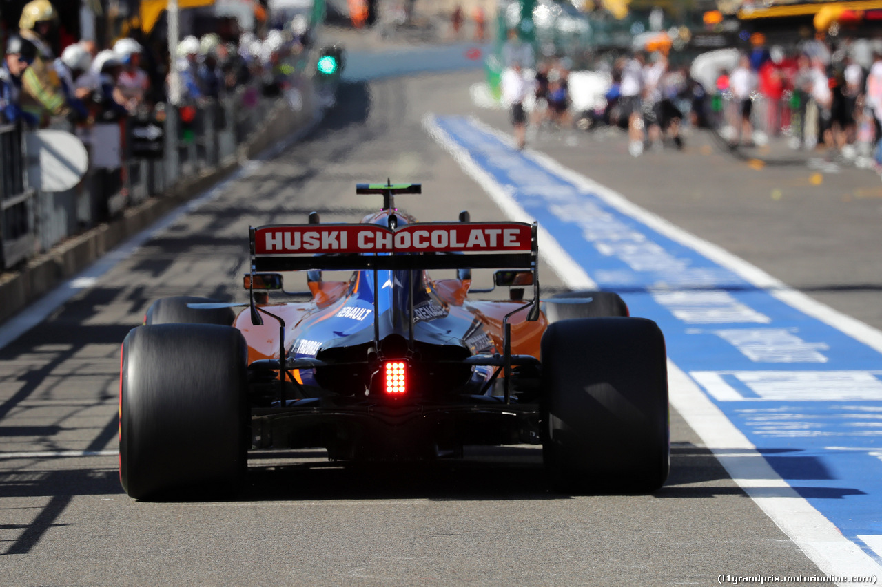 GP BELGIO, 30.08.2019 -  Prove Libere 2, Lando Norris (GBR) Mclaren F1 Team MCL34