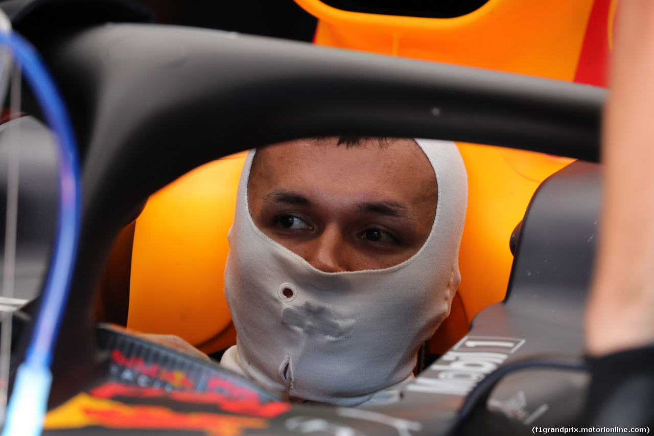 GP BELGIO, 30.08.2019 -  Prove Libere 2, Alexander Albon (THA) Red Bull Racing RB15