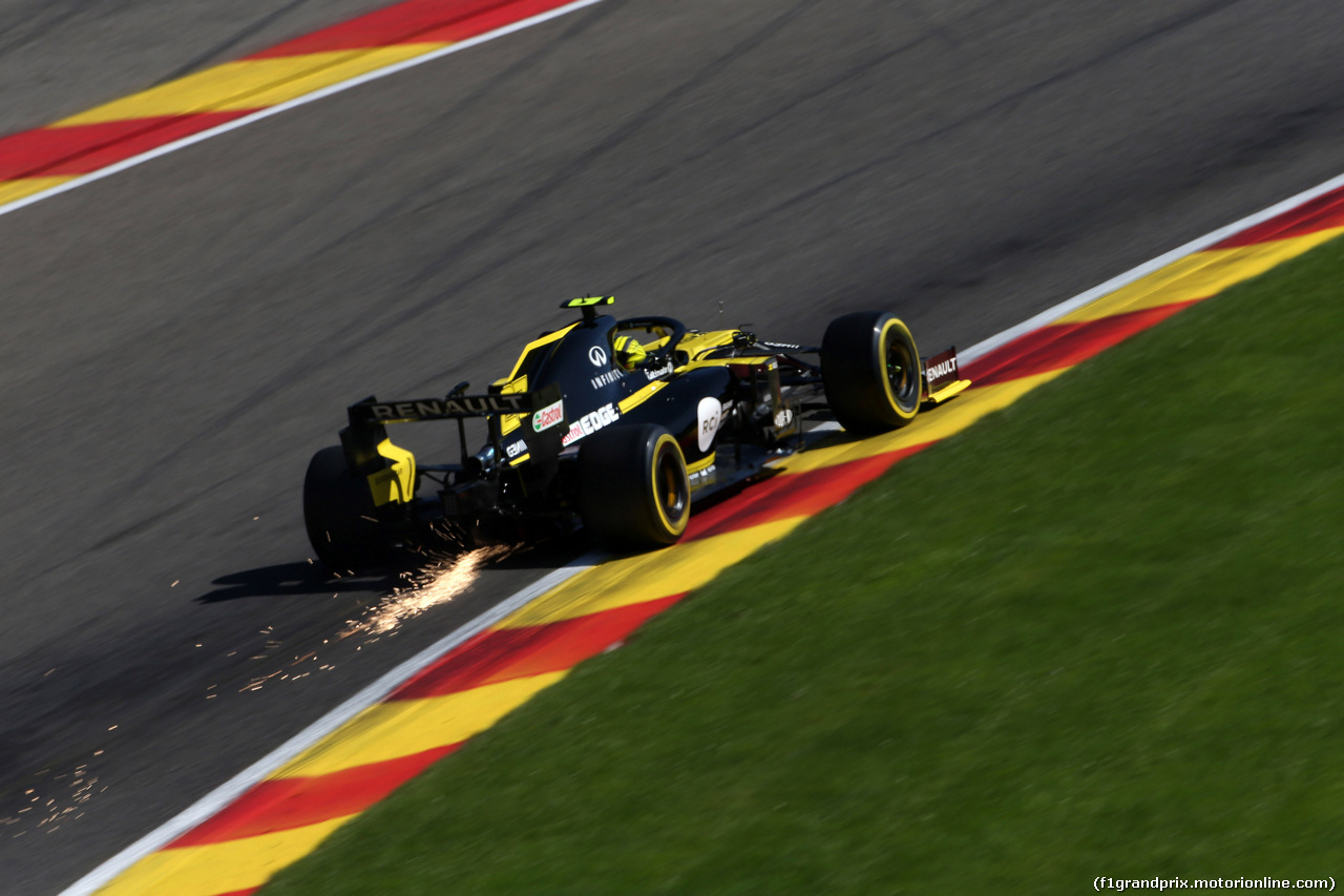 GP BELGIO, 30.08.2019 -  Prove Libere 2, Nico Hulkenberg (GER) Renault Sport F1 Team RS19