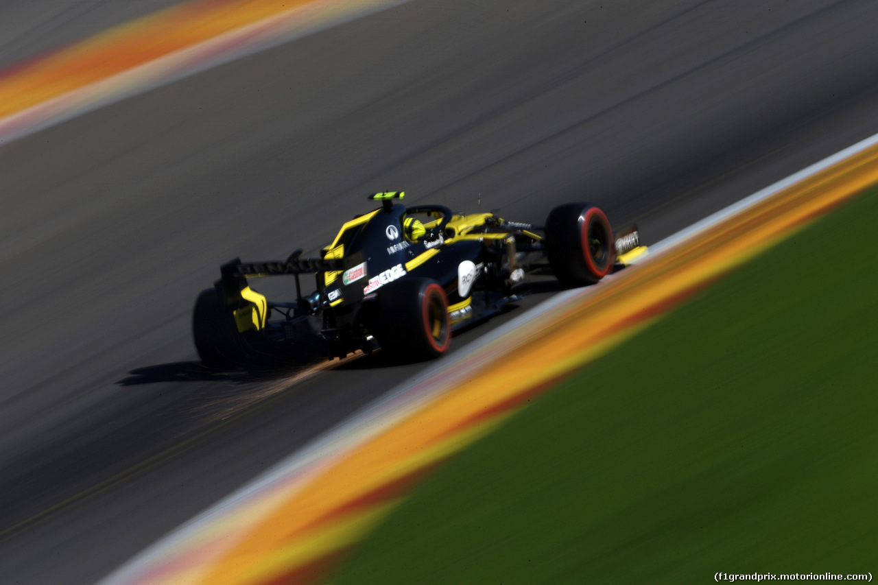 GP BELGIO, 30.08.2019 -  Prove Libere 2, Nico Hulkenberg (GER) Renault Sport F1 Team RS19