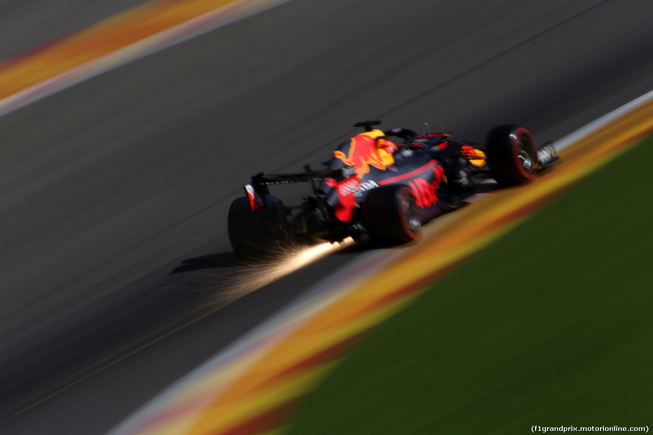 GP BELGIO, 30.08.2019 -  Prove Libere 2, Max Verstappen (NED) Red Bull Racing RB15