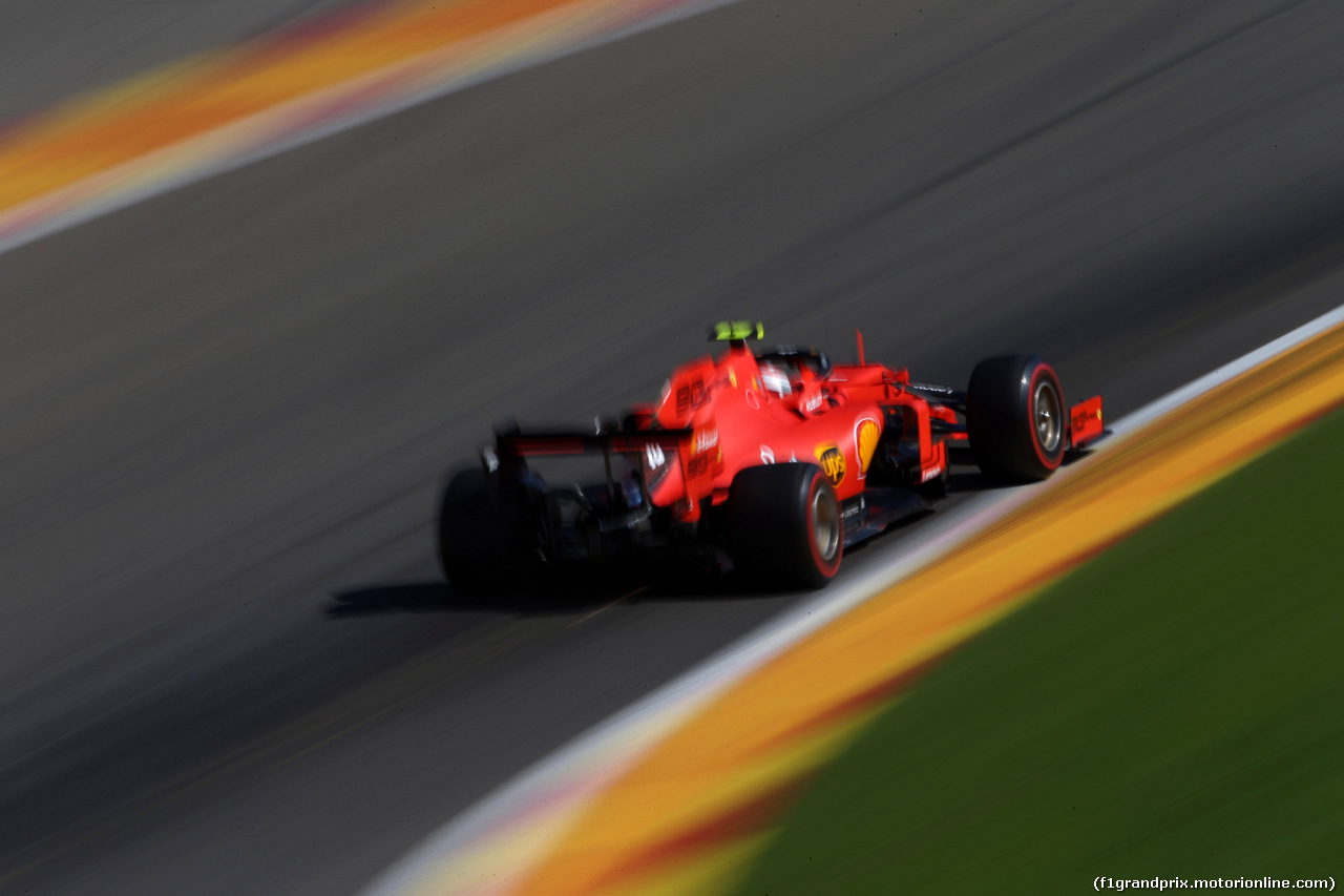 GP BELGIO, 30.08.2019 -  Prove Libere 2, Charles Leclerc (MON) Ferrari SF90