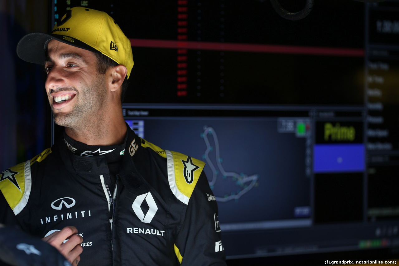 GP BELGIO, 30.08.2019 -  Prove Libere 2, Daniel Ricciardo (AUS) Renault Sport F1 Team RS19