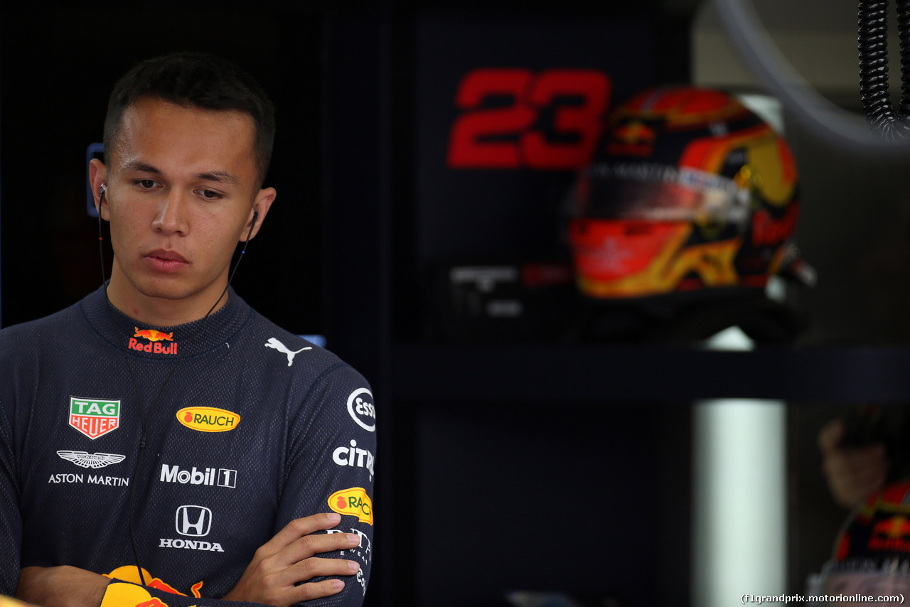 GP BELGIO, 30.08.2019 -  Prove Libere 2, Alexander Albon (THA) Red Bull Racing RB15