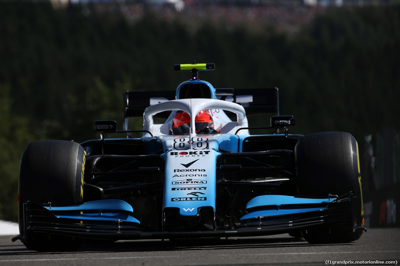 GP BELGIO, 30.08.2019 -  Prove Libere 2, Robert Kubica (POL) Williams Racing FW42