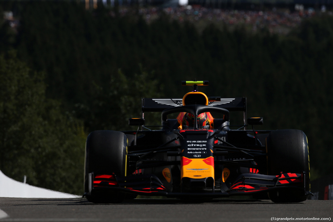 GP BELGIO, 30.08.2019 -  Prove Libere 2, Alexander Albon (THA) Red Bull Racing RB15