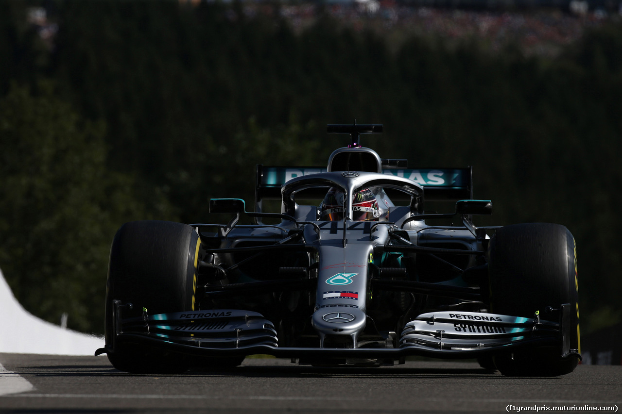 GP BELGIO, 30.08.2019 -  Prove Libere 2, Lewis Hamilton (GBR) Mercedes AMG F1 W10