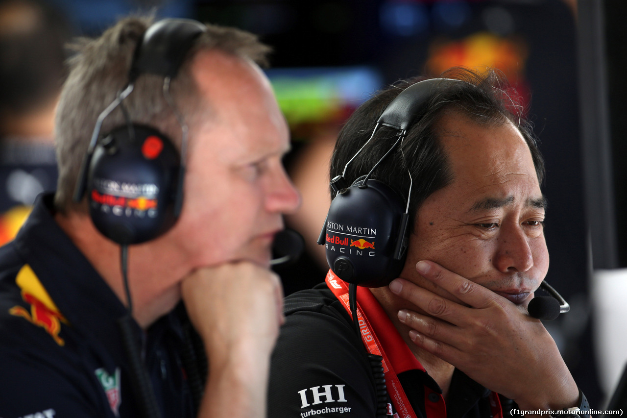 GP BELGIO, 30.08.2019 -  Prove Libere 2, Toyoharu Tanabe (JPN) Honda Racing F1 Technical Director