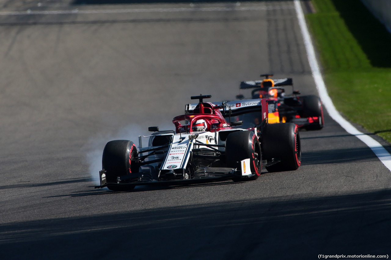 GP BELGIO, 30.08.2019 -  Prove Libere 2, Kimi Raikkonen (FIN) Alfa Romeo Racing C38