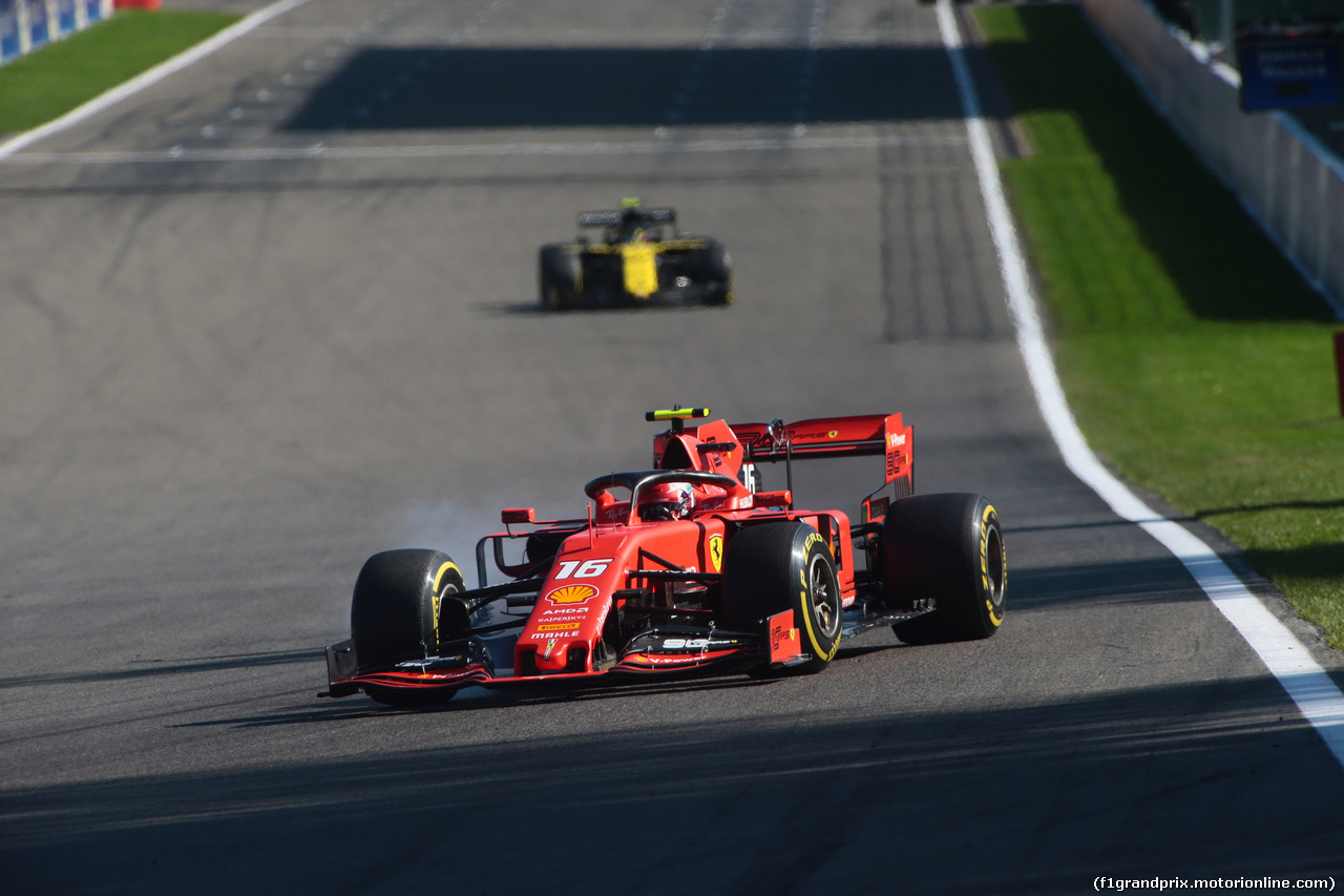 GP BELGIO, 30.08.2019 -  Prove Libere 2, Charles Leclerc (MON) Ferrari SF90