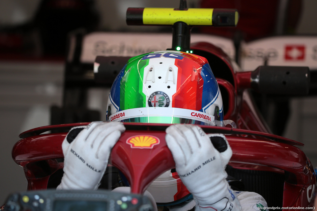 GP BELGIO, 30.08.2019 -  Prove Libere 2, Antonio Giovinazzi (ITA) Alfa Romeo Racing C38