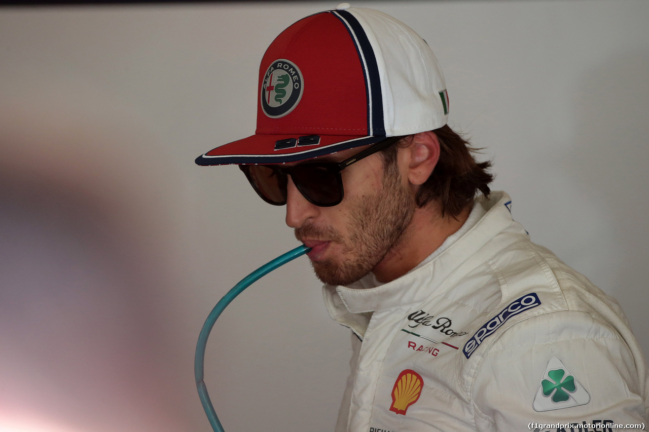 GP BELGIO, 30.08.2019 -  Prove Libere 2, Antonio Giovinazzi (ITA) Alfa Romeo Racing C38