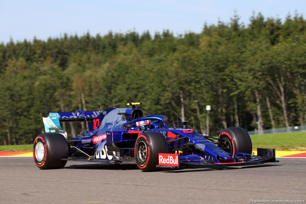 GP BELGIO, 30.08.2019 -  Prove Libere 2, Pierre Gasly (FRA) Scuderia Toro Rosso STR14