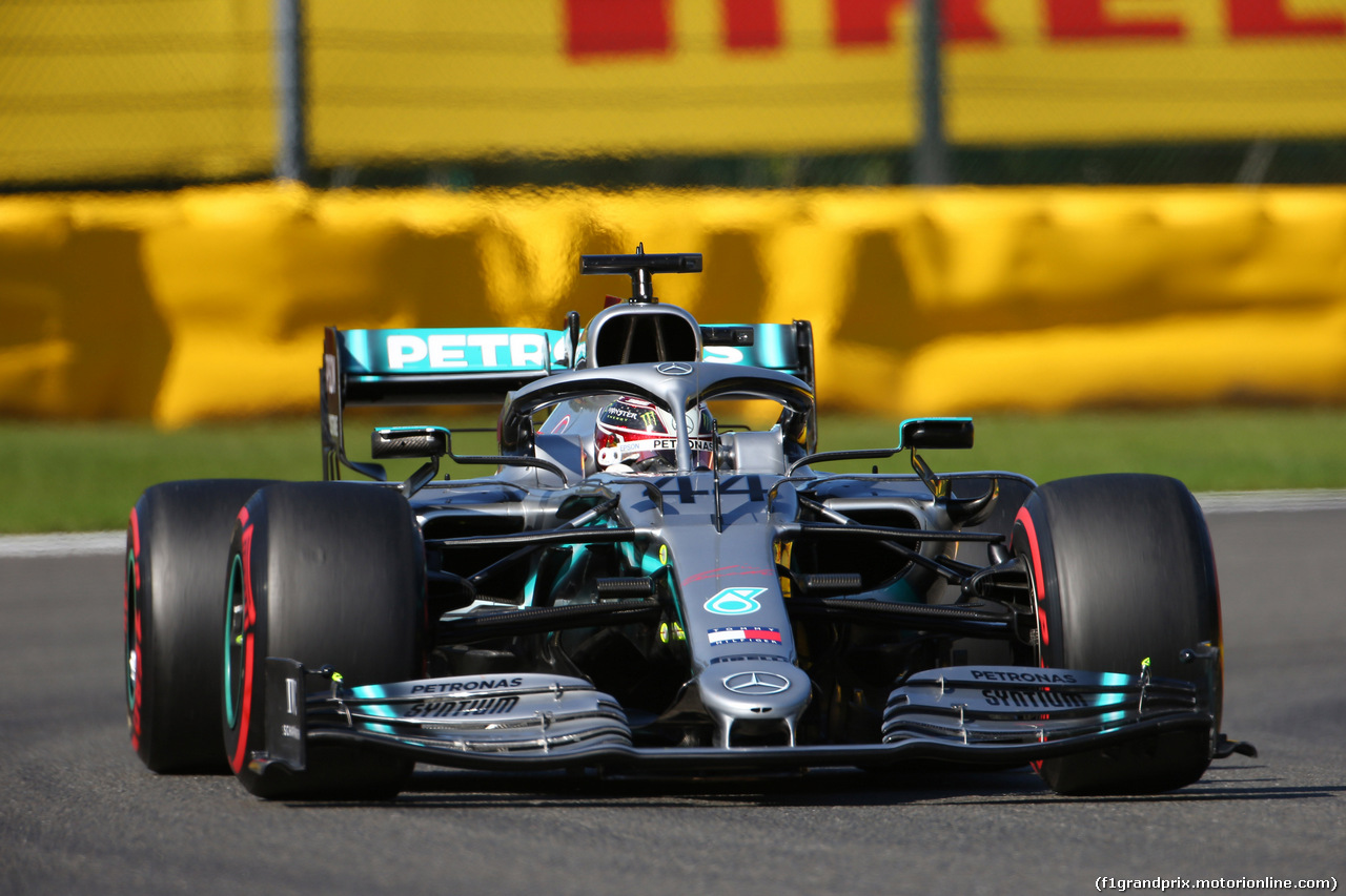 GP BELGIO, 30.08.2019 -  Prove Libere 2, Lewis Hamilton (GBR) Mercedes AMG F1 W10