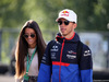 GP BELGIO, 30.08.2019 - Pierre Gasly (FRA) Scuderia Toro Rosso STR14 with Domenica Caterina Masetti Zannini (ITA)