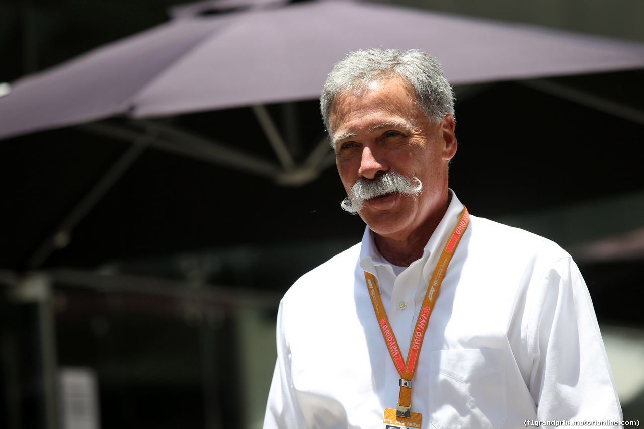 GP BRASILE, 17.11.2019 - Chase Carey (USA) Formula One Group Chairman