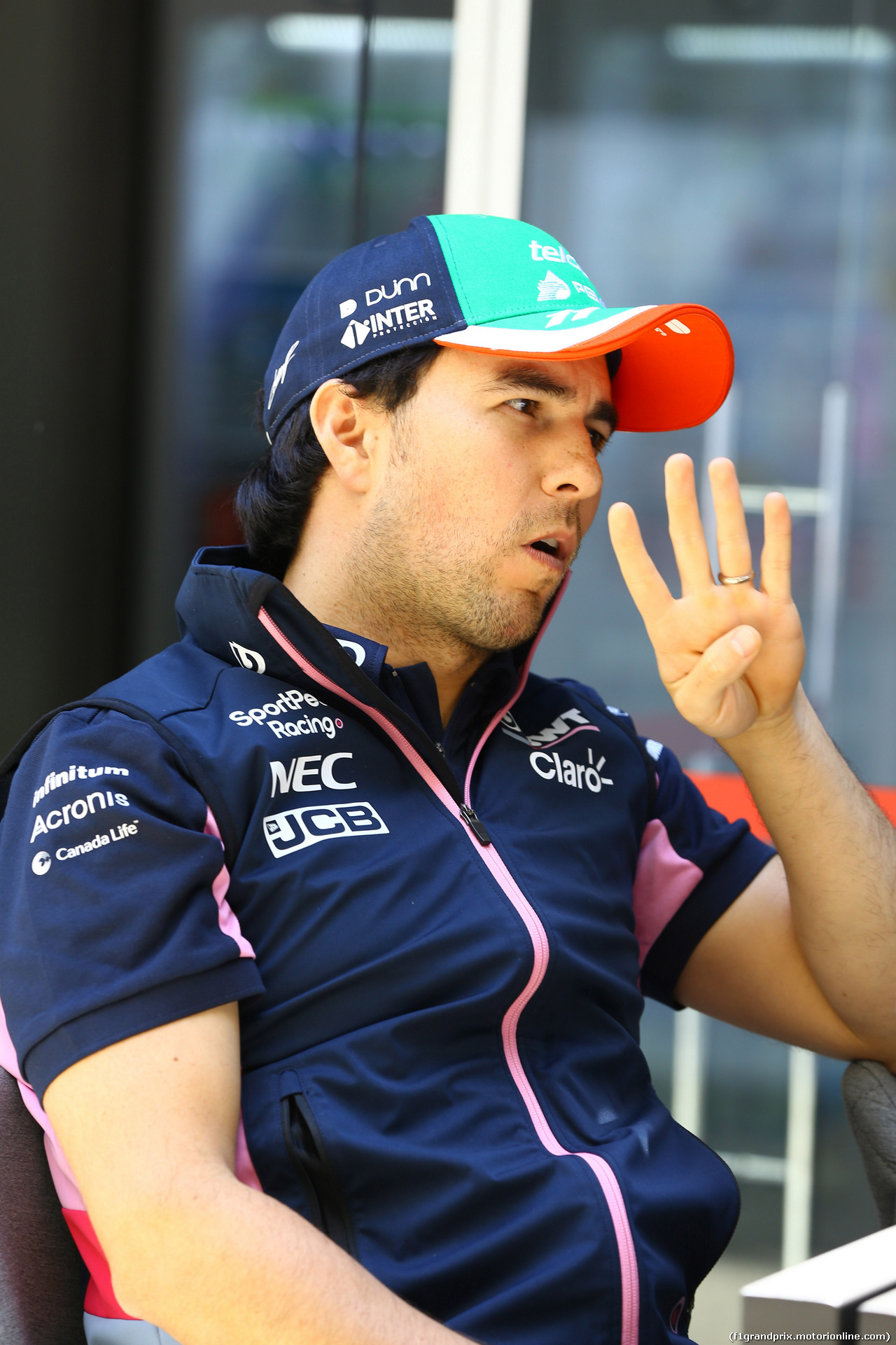GP BRASILE, 17.11.2019 - Sergio Perez (MEX) Racing Point F1 Team RP19