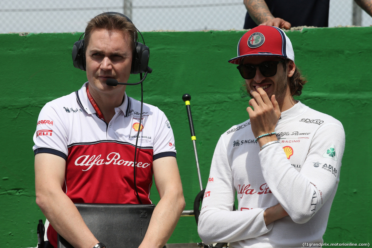 GP BRASILE, 17.11.2019 - Gara, Antonio Giovinazzi (ITA) Alfa Romeo Racing C38