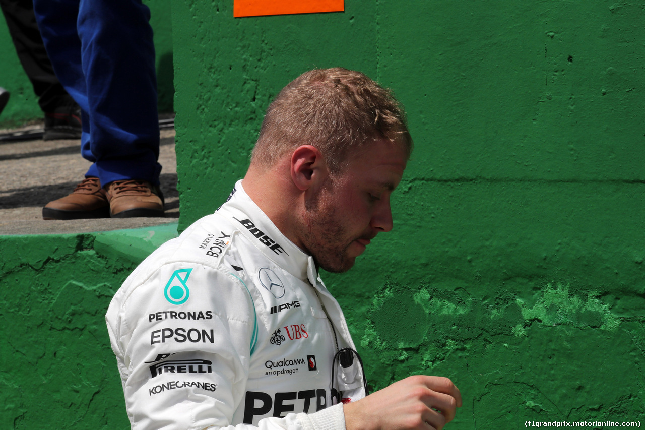 GP BRASILE, 17.11.2019 - Gara, Valtteri Bottas (FIN) Mercedes AMG F1 W010