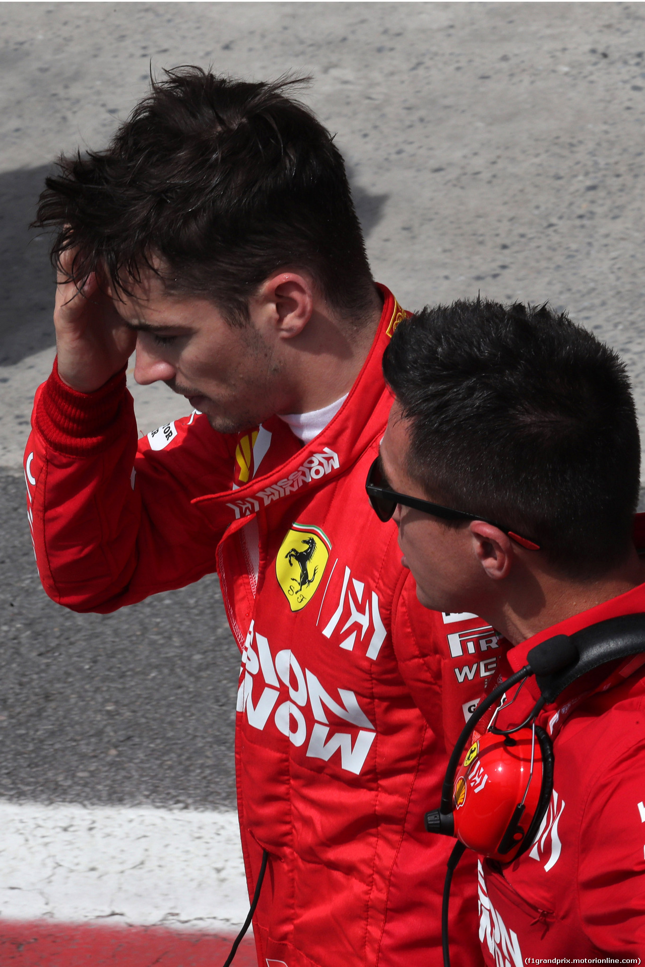 GP BRASILE, 17.11.2019 - Gara, Charles Leclerc (MON) Ferrari SF90