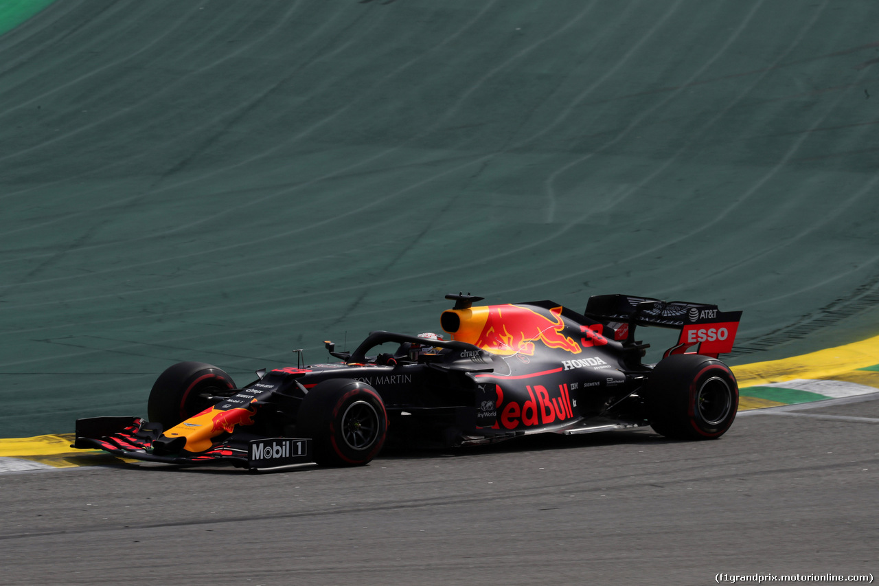 GP BRASILE, 17.11.2019 - Gara, Max Verstappen (NED) Red Bull Racing RB15