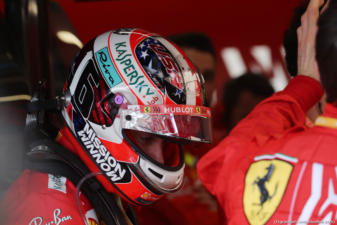 GP BRASILE, 17.11.2019 - Gara, Charles Leclerc (MON) Ferrari SF90
