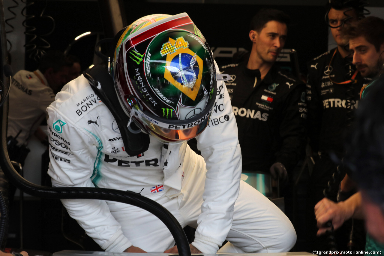 GP BRASILE, 17.11.2019 - Gara, Lewis Hamilton (GBR) Mercedes AMG F1 W10