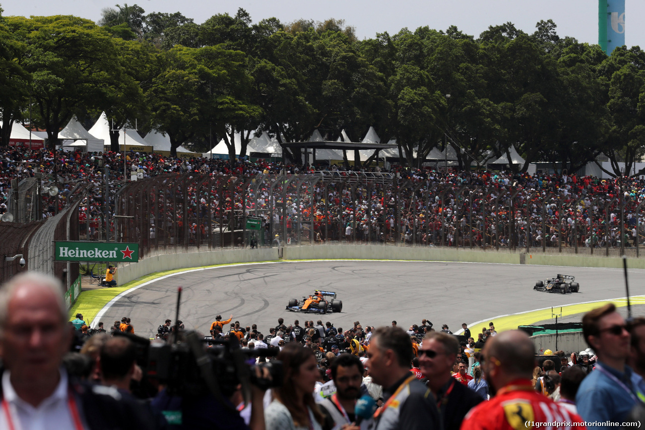 GP BRASILE, 17.11.2019 - Gara, Lando Norris (GBR) Mclaren F1 Team MCL34