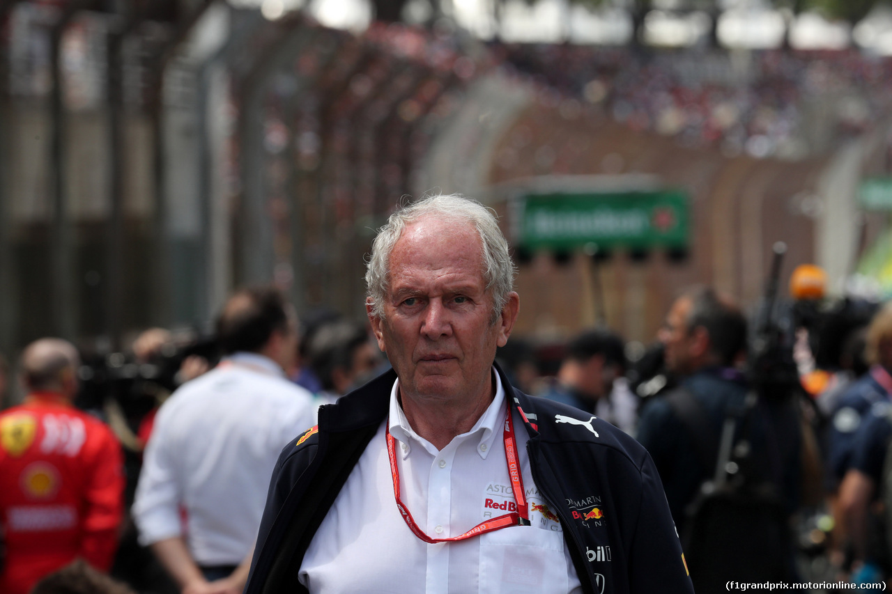 GP BRASILE, 17.11.2019 - Gara, Helmut Marko (AUT), Red Bull Racing, Red Bull Advisor
