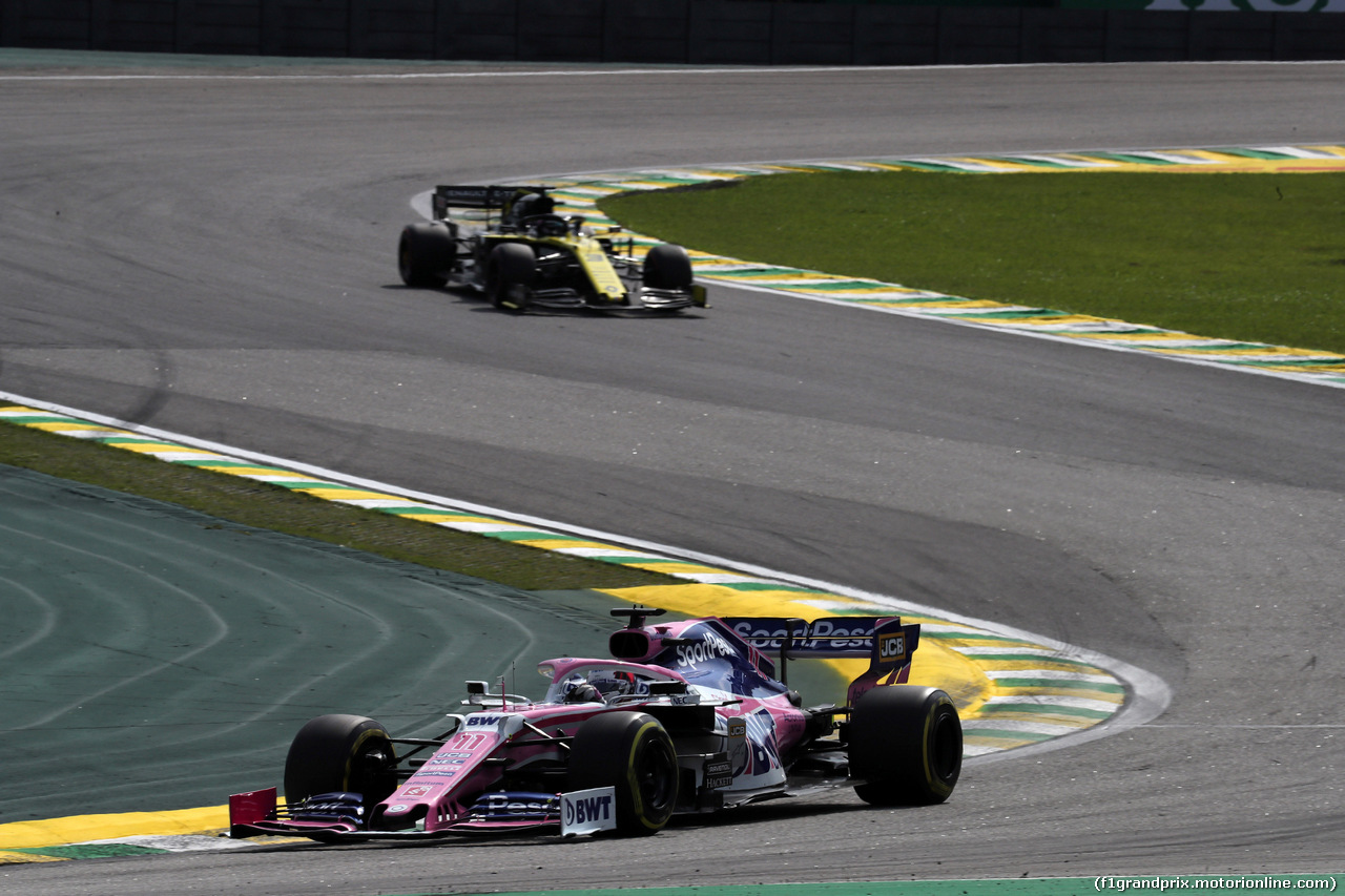GP BRASILE, 17.11.2019 - Gara, Sebastian Vettel (GER) Ferrari SF90