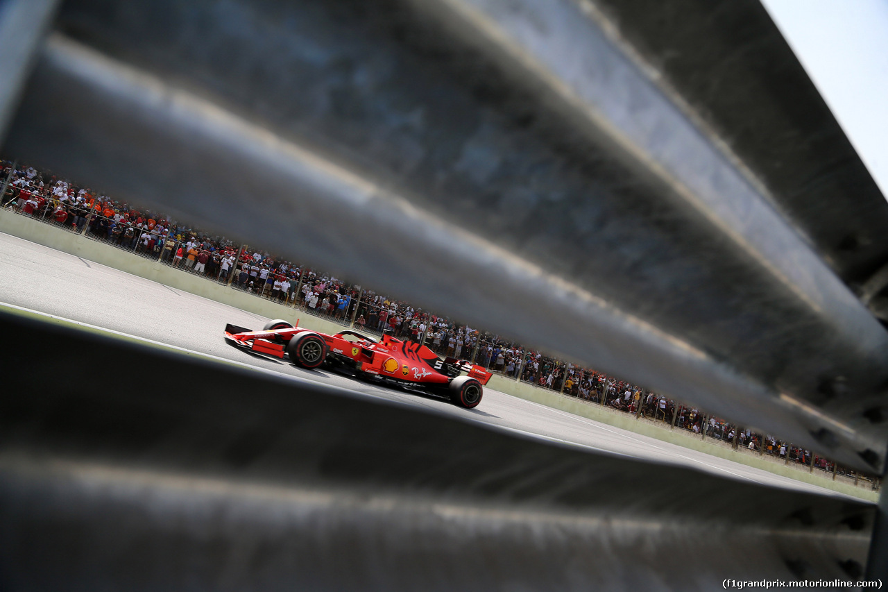 GP BRASILE, 17.11.2019 - Gara, Sebastian Vettel (GER) Ferrari SF90