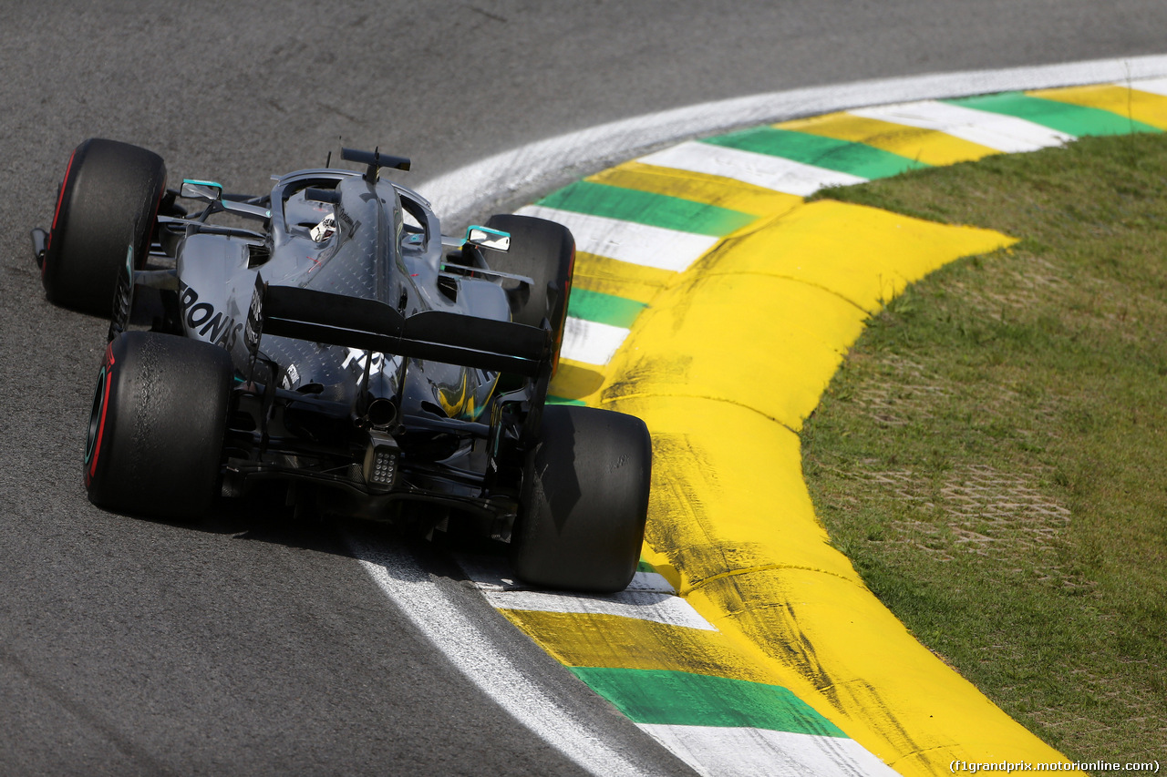 GP BRASILE, 17.11.2019 - Gara, Lewis Hamilton (GBR) Mercedes AMG F1 W10