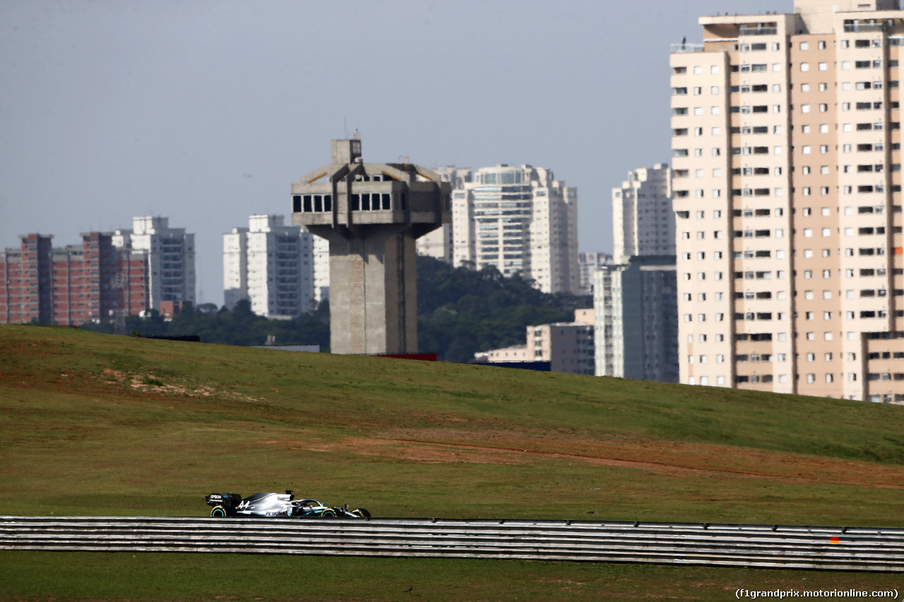 GP BRASILE, 17.11.2019 - Gara, Lewis Hamilton (GBR) Mercedes AMG F1 W10