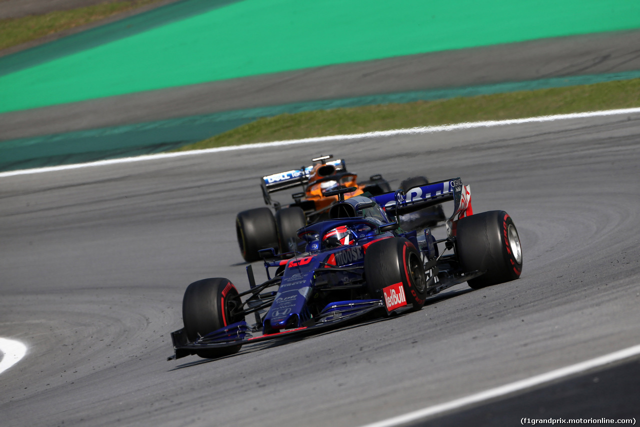 GP BRASILE, 17.11.2019 - Gara, Daniil Kvyat (RUS) Scuderia Toro Rosso STR14