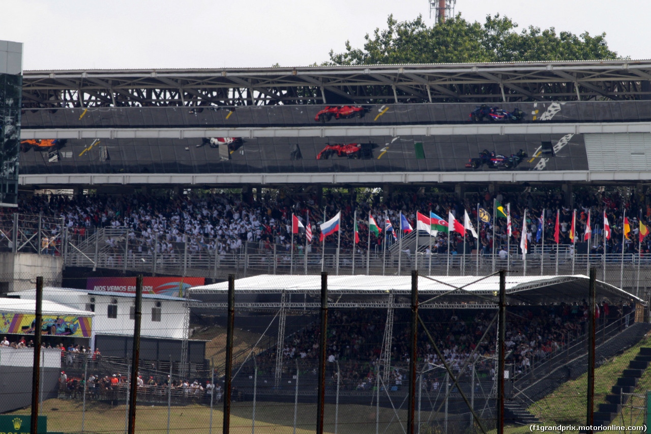 GP BRASILE, 17.11.2019 - Gara, Circuit Atmosphere