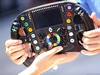 GP BRASILE, 17.11.2019 - The Renault steering wheel