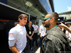 GP BRASILE, 17.11.2019 - Dani Alves (BRA) Football player e Lando Norris (GBR) Mclaren F1 Team MCL34