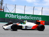 GP BRASILE, 17.11.2019 - Bruno Senna (BRA) in the 1988 McLaren MP4/4 raced by Ayrton Senna.