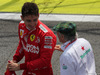 GP BRASILE, 17.11.2019 - Gara, Charles Leclerc (MON) Ferrari SF90 e Sir Jackie Stewart (GBR)