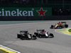 GP BRASILE, 17.11.2019 - Gara, Kevin Magnussen (DEN) Haas F1 Team VF-19 e Antonio Giovinazzi (ITA) Alfa Romeo Racing C38