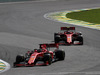 GP BRASILE, 17.11.2019 - Gara, Sebastian Vettel (GER) Ferrari SF90 e Charles Leclerc (MON) Ferrari SF90