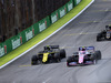 GP BRASILE, 17.11.2019 - Gara, Nico Hulkenberg (GER) Renault Sport F1 Team RS19 e Lance Stroll (CDN) Racing Point F1 Team RP19