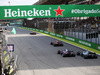 GP BRASILE, 17.11.2019 - Gara, Pierre Gasly (FRA) Scuderia Toro Rosso STR14 e Lewis Hamilton (GBR) Mercedes AMG F1 W10