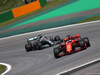 GP BRASILE, 17.11.2019 - Gara, Sebastian Vettel (GER) Ferrari SF90 davanti a Lewis Hamilton (GBR) Mercedes AMG F1 W10